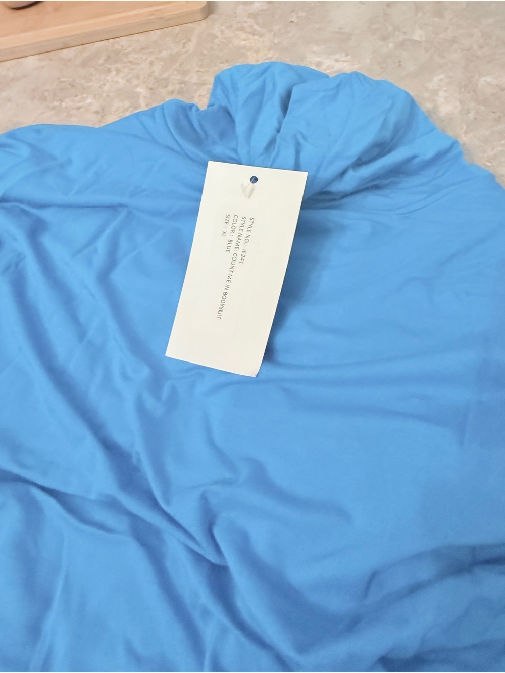 Irregular Exposure Ruched Teal Long-Sleeve Bodysuit with Teal Fringed Skirt - Picture 6 of 7